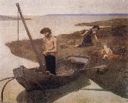 Pierre Puvis de Chavannes, The Poor Fisherman